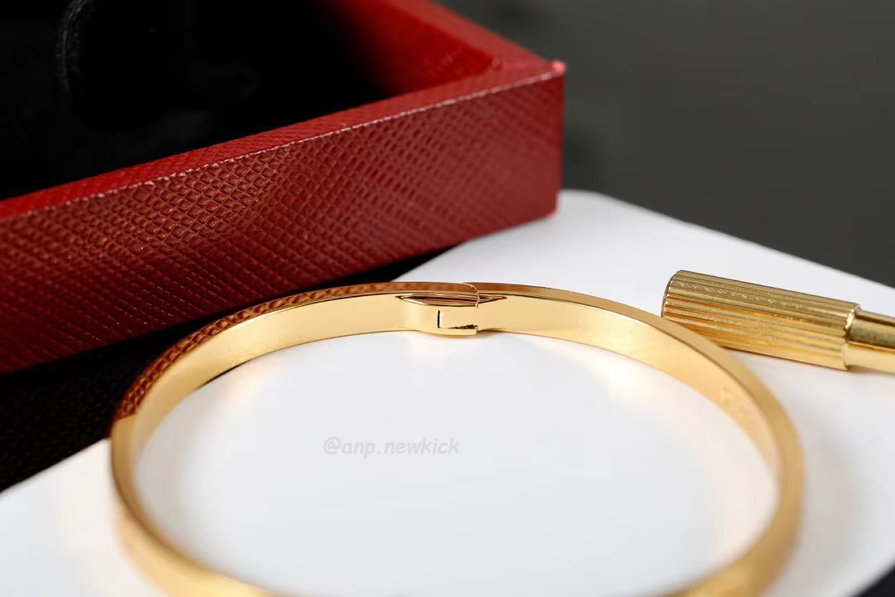 Cartier 18k Love Bracelets Gold Silver Rosegold (9) - newkick.vip